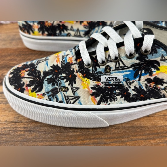 VANS "Off The Wall" Aloha Print Unisex Sneakers, US Size Men 11.5, Women N/A - Picture 10 of 11